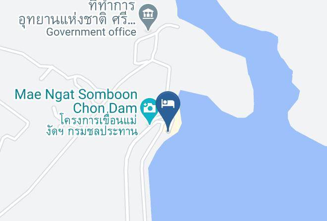 Amphoe Mae Taeng - Sri Lanna National Park Maps