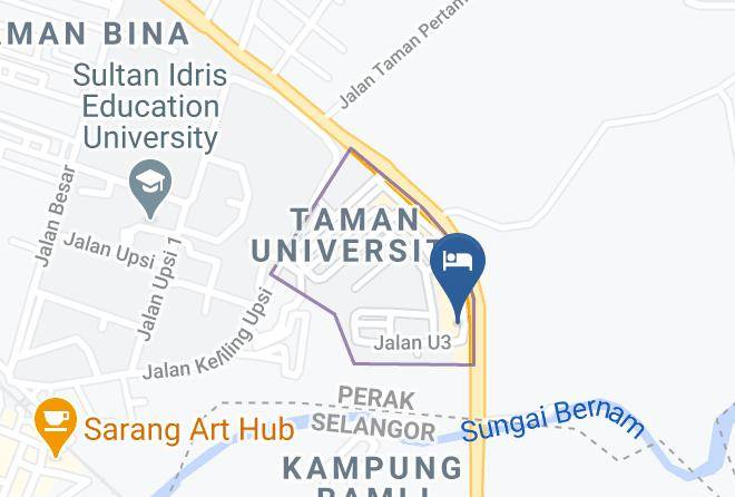 Batang Padang District - Sri Malim Hotel Maps