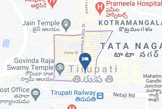 Tirupati - Sri Sai Residency Maps