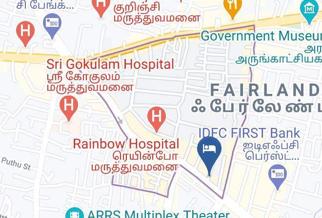 Salem - Sri Saravanabhavan Maps