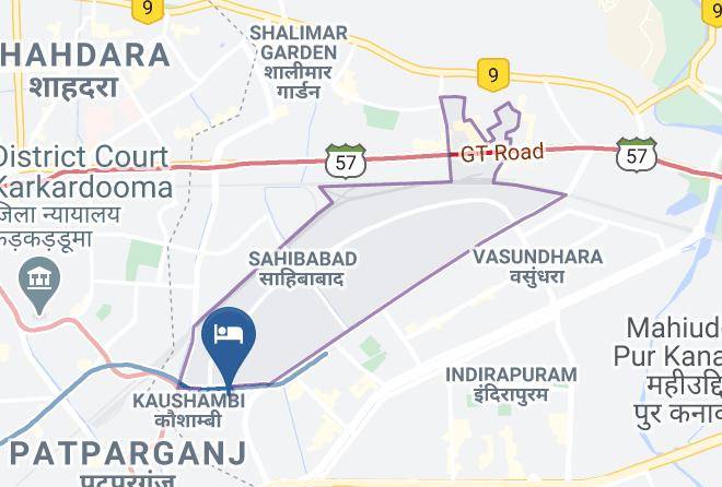 Ghaziabad - Sri Sri Residency Hotel Maps