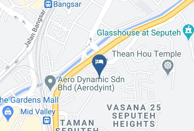 Kuala Lumpur - Sri Tiara Condominium Maps