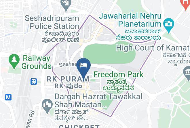 Bengaluru - Sri Trupthi Comforts Maps