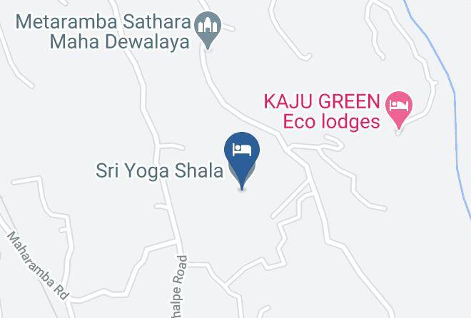 Galle - Sri Yoga Shala Maps
