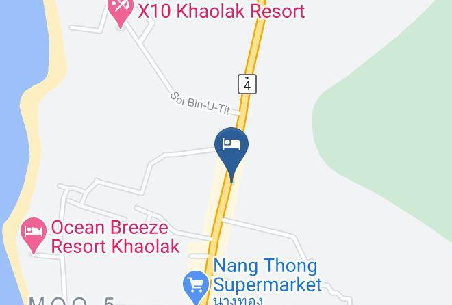 Amphoe Takua Pa - Srichada Hotel Maps