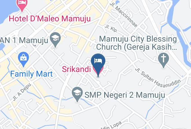 Mamuju Regency - Srikandi Hotel Maps