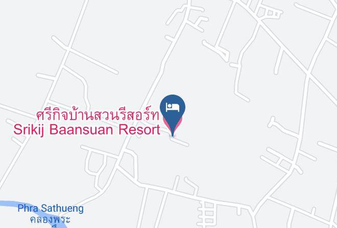 Srikij Baansuan Resort Map