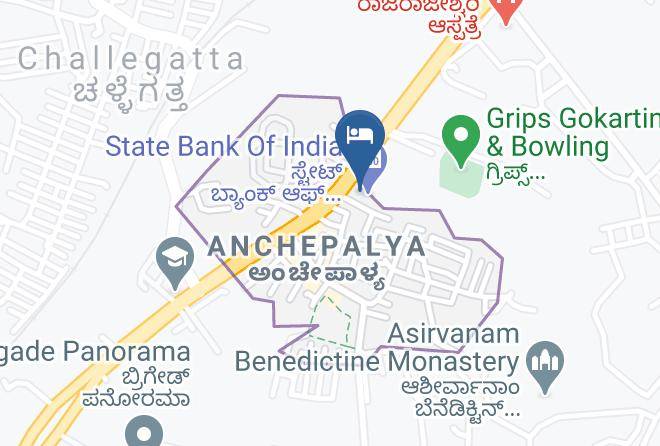 Bengaluru - Srinidhi Grand Inn Maps