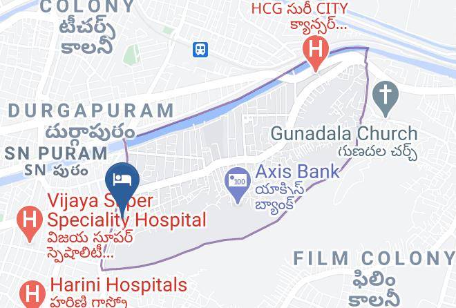 Vijayawada - Srinidhii Dormitory A C Maps