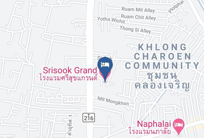 Mueang Udon Thani District - Srisuk Grand Hotel Maps