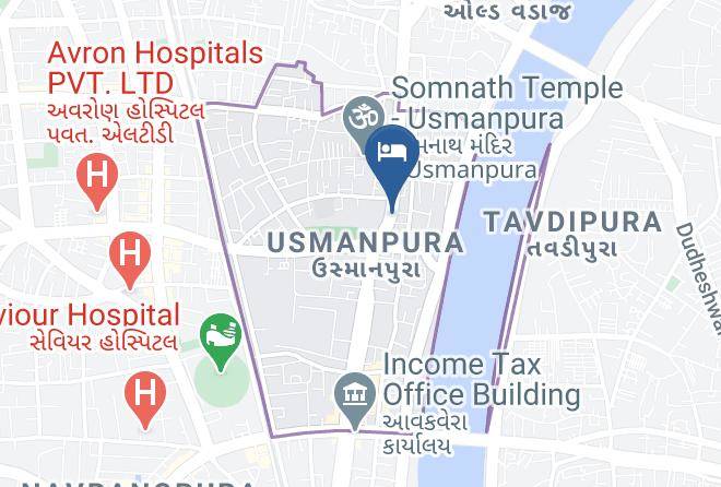 Ahmadabad - Srtc Hotel Aspire Maps