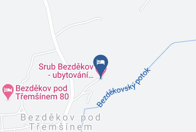 Pribram - Srub Bezdekov Ubytovani Cykloturistika Rybareni Maps