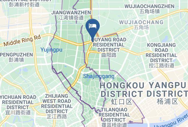 Ssaw Boutique Hotel Shanghai Hongkou Map