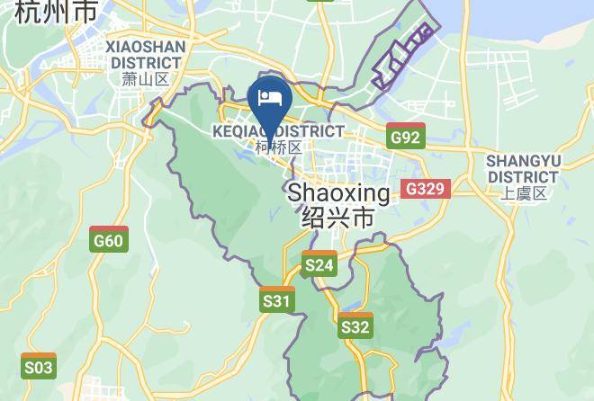 Ssaw Boutique Hotel Shaoxing Map