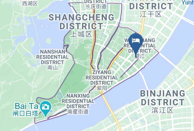 Hangzhou - Ssaw Boutique Hotel Xiaoshan City Center Maps