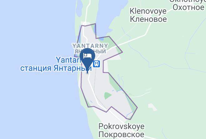 Yantarnyy - Sshloss Hotel Yantarny Maps