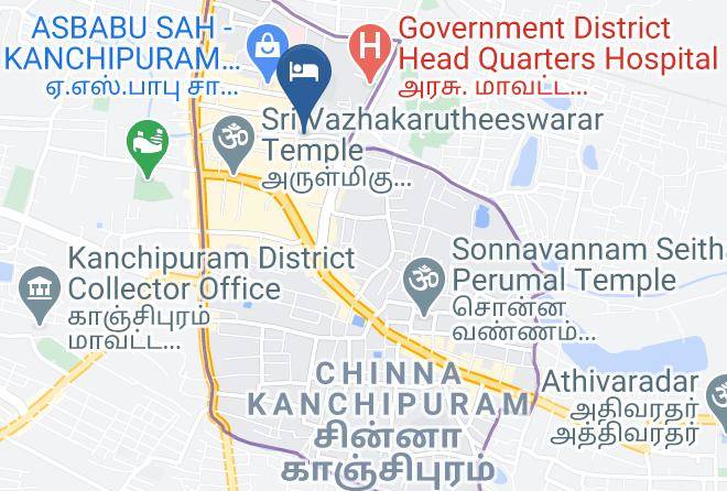 Kanchipuram - Ssk Inn Kanchipuram Maps