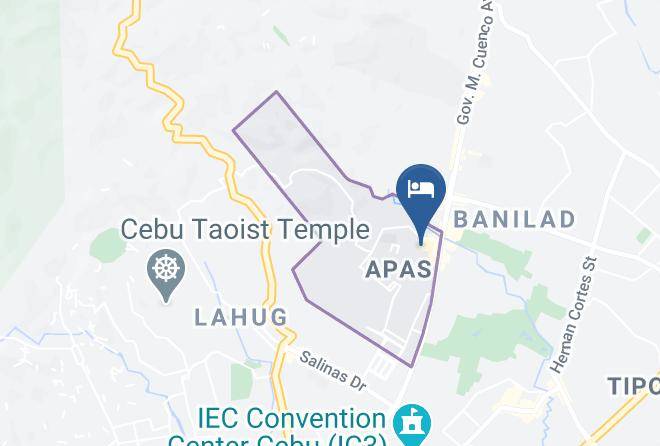 Cebu - Sta Barbara Residence Hotel Maps