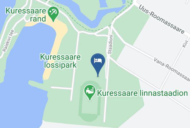 Staadioni Hotell Ou Map - Saaremaa - Saaremaa Vald