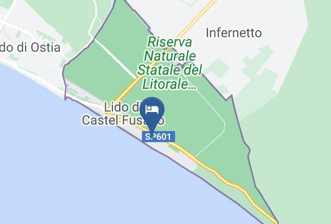 Rome - Stabilimento Balneare La Bicocca Maps