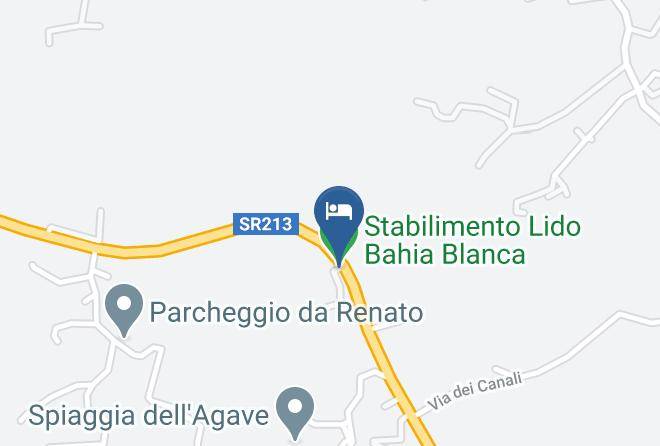 Latina - Stabilimento Lido Bahia Blanca Maps