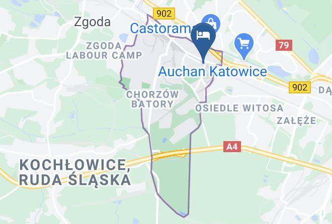 Chorzow - Stacja Paliw Avia Madeltrans Maps