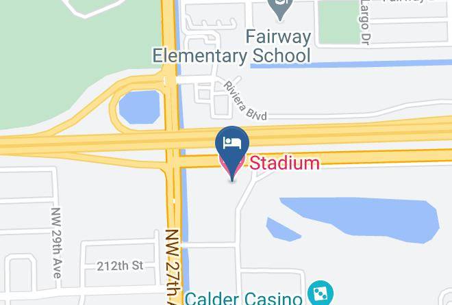 Stadium Hotel Map