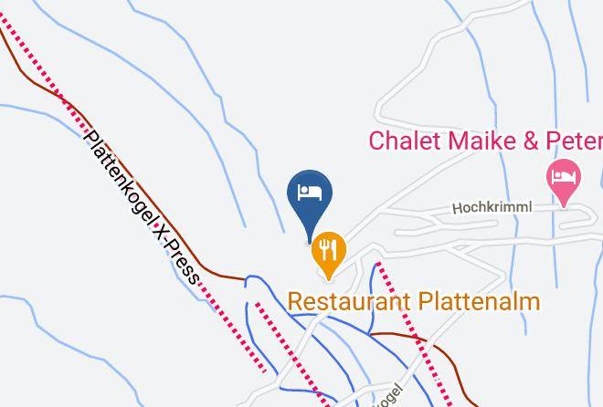Zell Am See - Stadllofts Plattenalm Maps