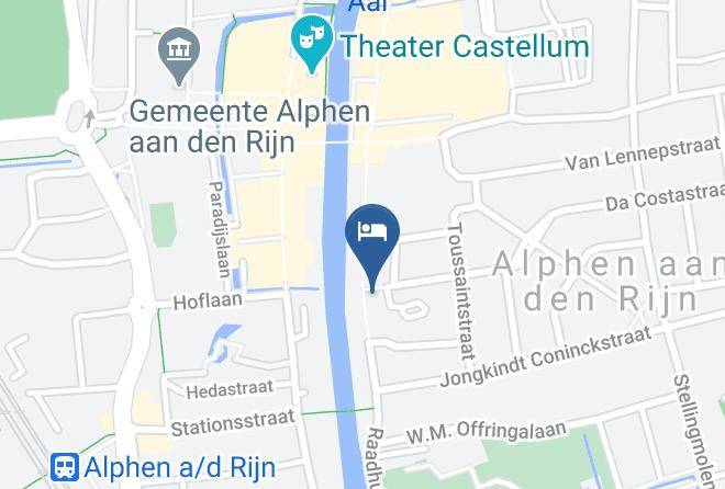 Stadsherberg Alphen Boutique Hotel Map