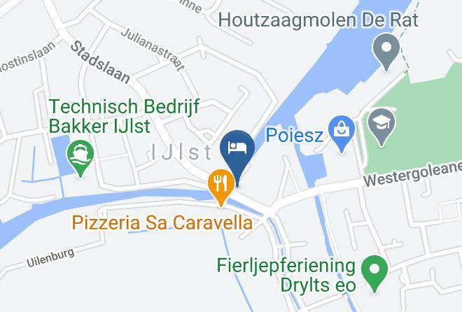 Sudwest Fryslan - Stadsherberg Het Wapen Van Ijlst Maps
