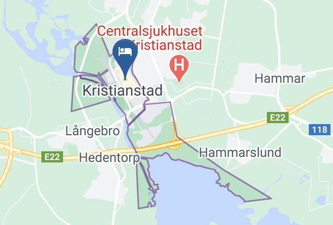 Kristianstad - Stadshotellet Maps