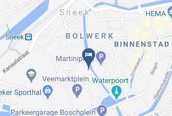 Sudwest Fryslan - Stadslogement Westersingel Maps