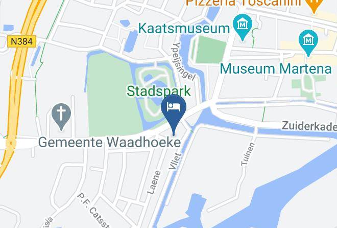 Waadhoeke - Stadslogement West Vliet Maps