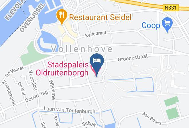 Steenwijkerland - Stadspaleis Hotel & Restaurant Oldruitenborgh Maps