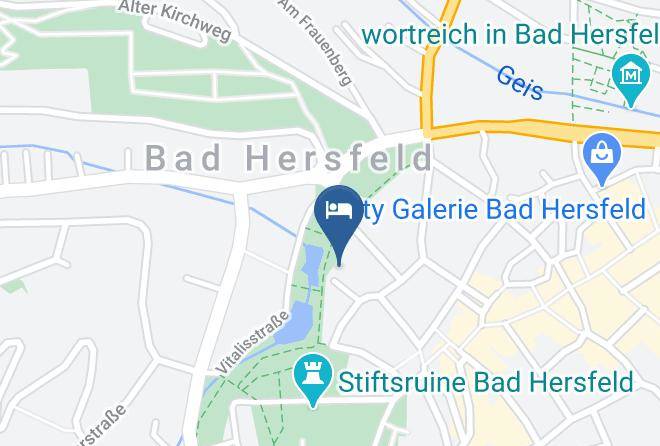 Hersfeld Rotenburg - Stadt Hotel Bad Hersfeld Maps