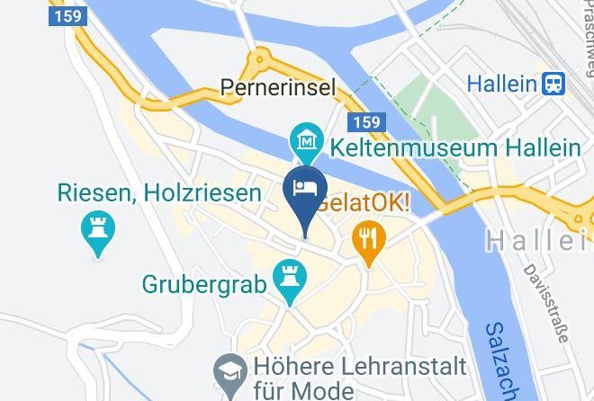 Hallein - Stadthaus Franz Josef Maps