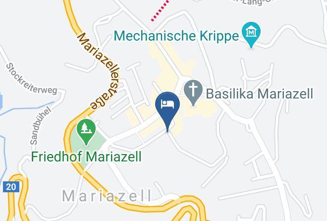 Stadthaus Mariazell Map