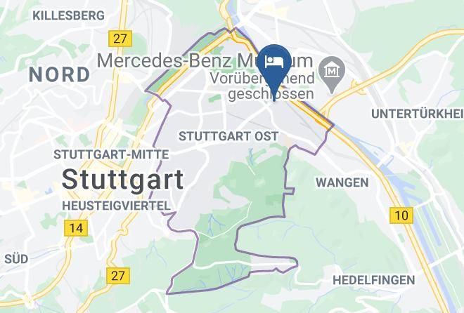 Stuttgart - Stadthotel Am Wasen Maps