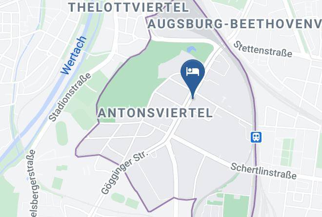 Augsburg - Stadthotel Augsburg Maps