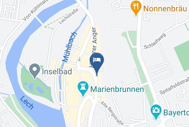 Landsberg Am Lech - Stadthotel Augsburger Hof Maps