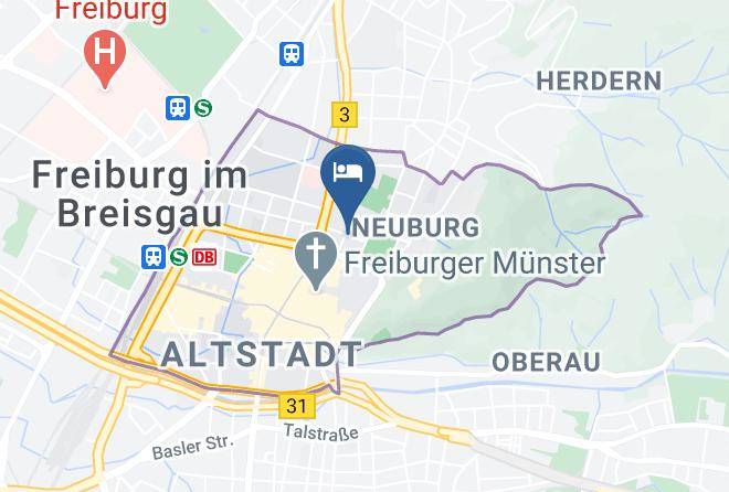 Freiburg - Stadthotel Freiburg Maps