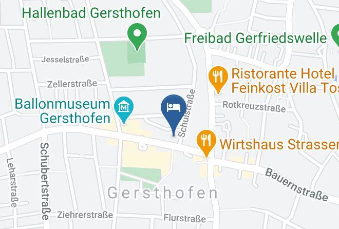 Stadthotel Gersthofen Map