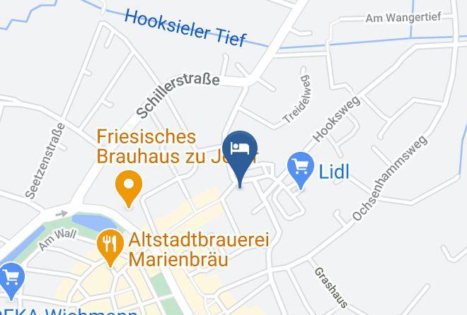 Friesland - Stadthotel Jever Maps