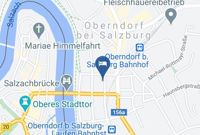 Salzburg Umgebung - Stadthotel Oberndorf Maps