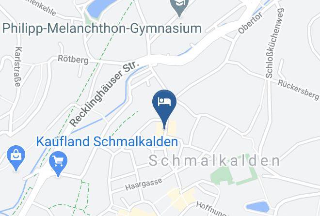Schmalkalden Meiningen - Stadthotel Patrizier Maps
