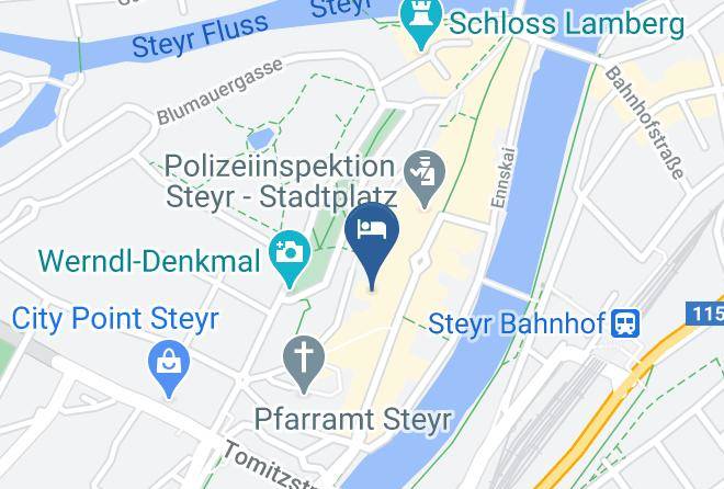 Steyr - Stadthotel Styria Steyr Maps