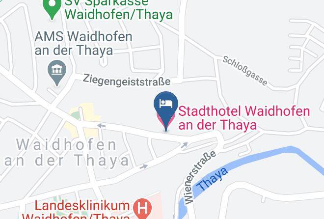 Waidhofen An Der Thaya - Stadthotel Waidhofen An Der Thaya Maps