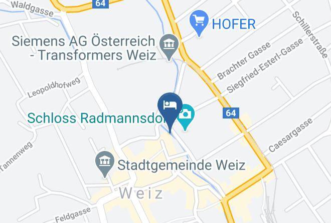Weiz - Stadthotel Zur Goldenen Krone Maps