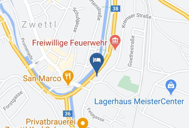 Stadt Pub Map - Lower Austria - Zwettl