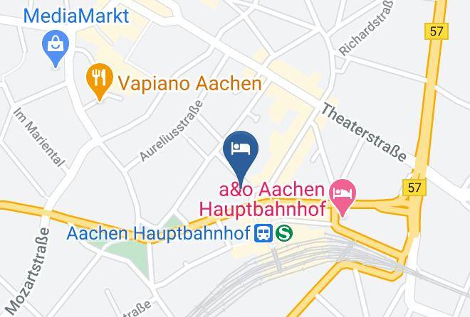 Aachen - Stadtzimmer Am Bahnhof Maps